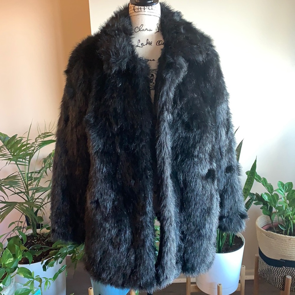 Faux Fur Coat